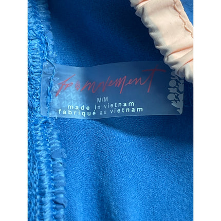 Free People FP Movement Run For The Hills Blue High Rise Athletic Shorts Size M