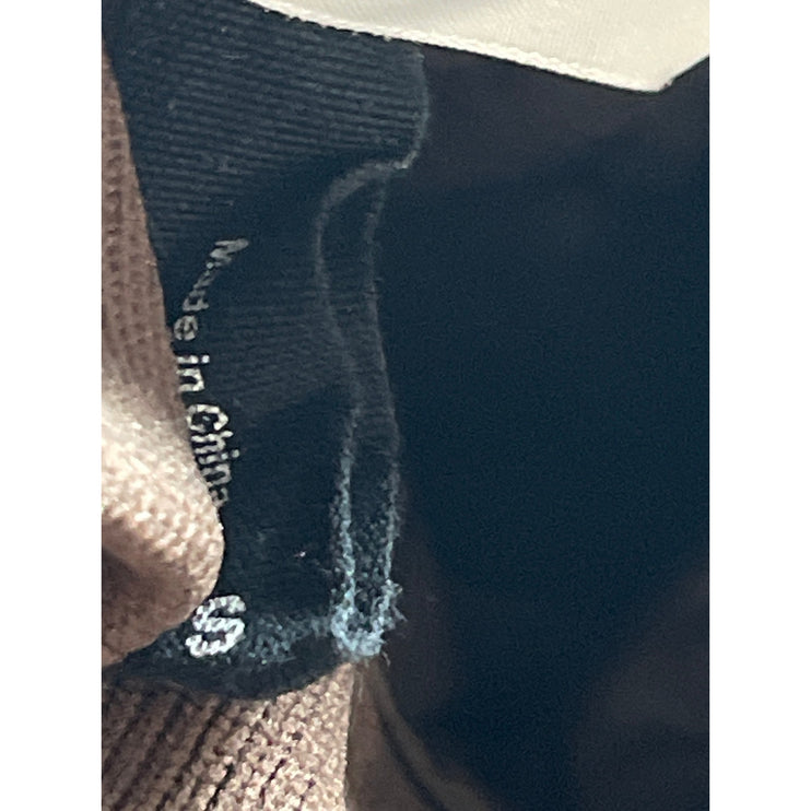 Rains Banja Liner Brown Quilted Long Sleeve Collared Sporty Bomber Coat Jacket S