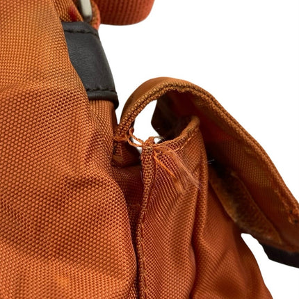 Nine West Unisex Coral Nylon Messenger Pockets Adjustable Crossbody Handbag OS