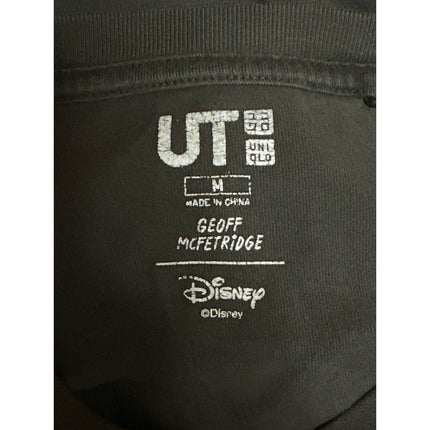Uniqlo Geoff McFetridge Men's Black Disney Mickey Mouse T Shirt Tee Top Size M
