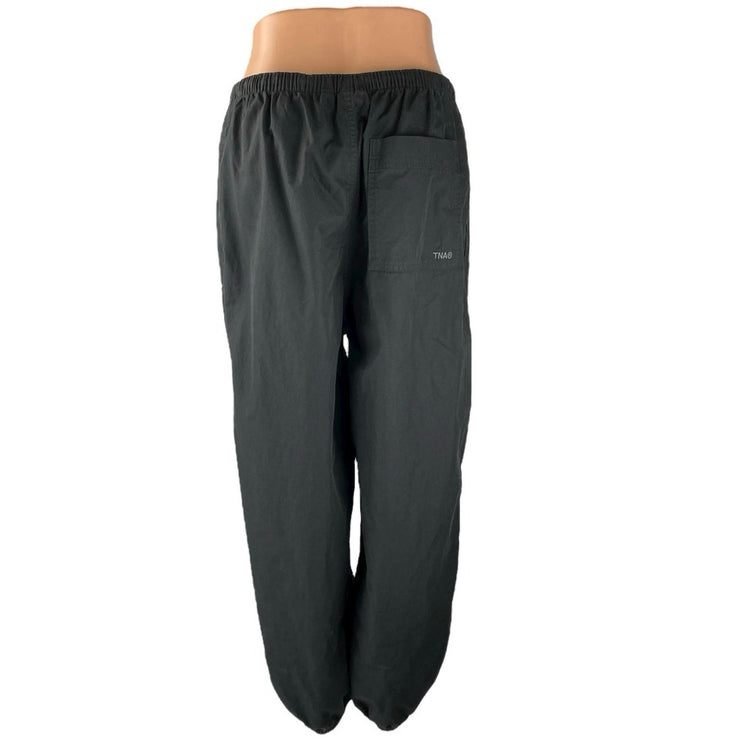 Aritzia TNA Women's Black Pull On High Waisted Tapered Jogger Sweat Pants Size M