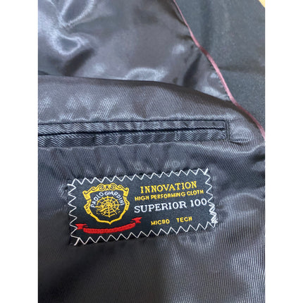 Paolo Giardini Harry Men's Black Long Sleeve Blazer Coat Suit Jacket Size 40L