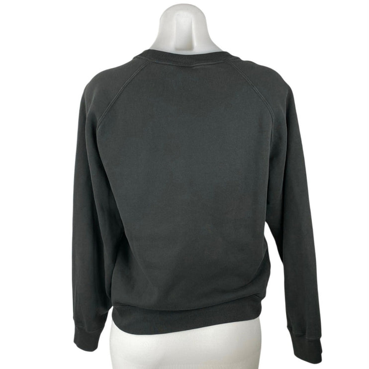 Uniqlo PEANUTS You Can Be Anything Women's Black Long Sleeve Sweatshirt Top S