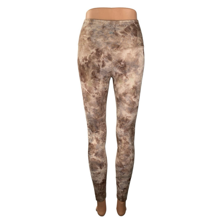 Lululemon Align Diamond Dye Misty Shell Cacao Dot Foil Athletic Leggings Size 4