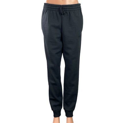 Adidas Premium Essentials Womens Black Elastic Waist Trouser Jogger Pants Size M
