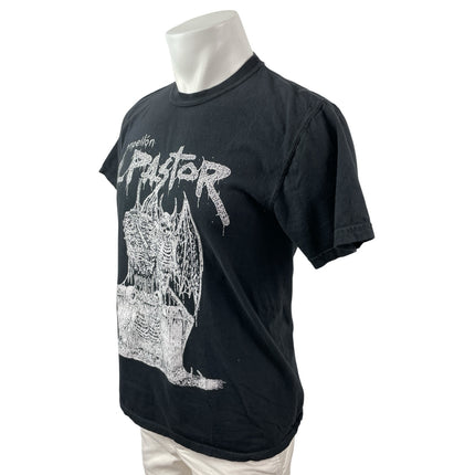 Empellón Al Pastor Demon Trompo Men's Black Graphic Crewneck T Shirt Tee Top M