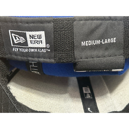 New Era New York Mets Unisex Blue Coral Embroidery MLB Logo Baseball Cap Hat M/L