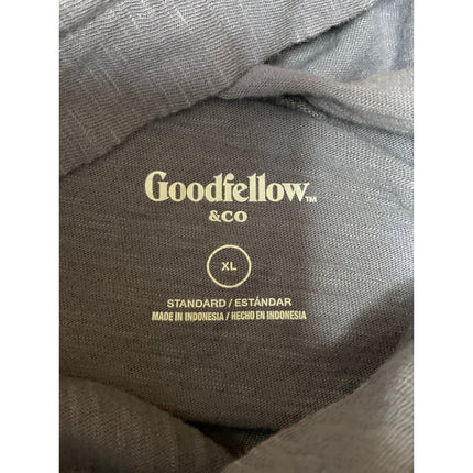 Goodfellow & Co Men's Gray Long Sleeve Hoodie Hooded Sweatshirt Top Size XL