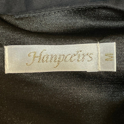 Hanpceirs Black 1950s Vintage Party Cocktail Sweetheart Fit & Flare Mini Dress M