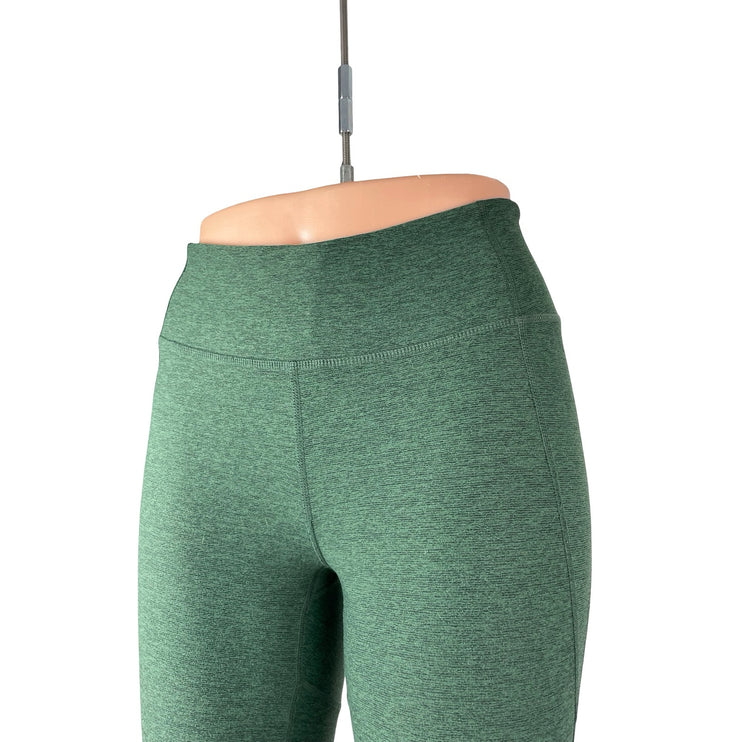 Outdoor Voices Womens Green Tri Tone Colorblock Athletic Leggings Pants Size S/M