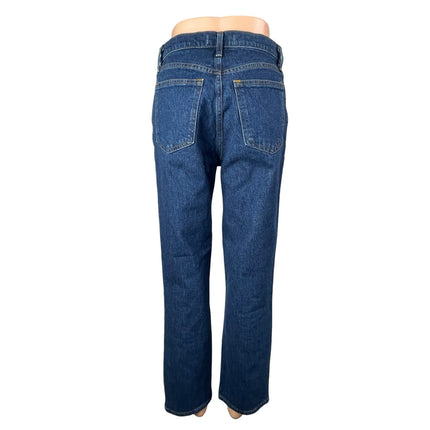 Abercrombie & Fitch The 90s Straight Ultra High Rise Blue Denim Jeans Size 27