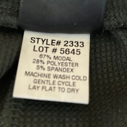 Terez Women's Dark Gray Drawstring Workout Athletic Jogger Sweat Pants Size XS