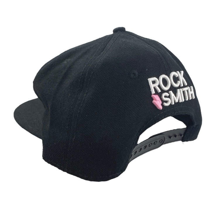 Rock Smith Black New Money Embroidered Multicolor Snapback Cap Hat One Size