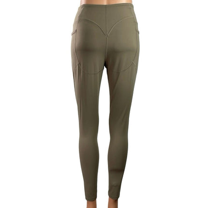 Gymshark Lifting Pocket Green High Rise Yoga Workout Athletic Leggings Pants M