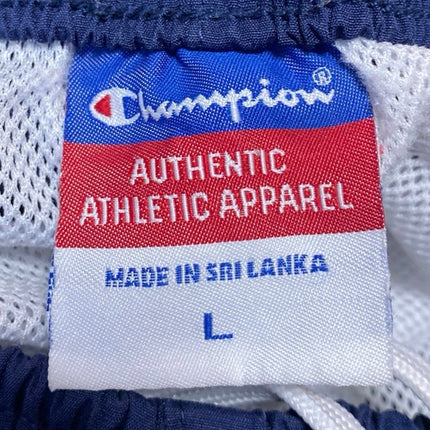Champion Women's Blue Elastic Waist Windbreaker Activewear Gym Sweatpants Size L
