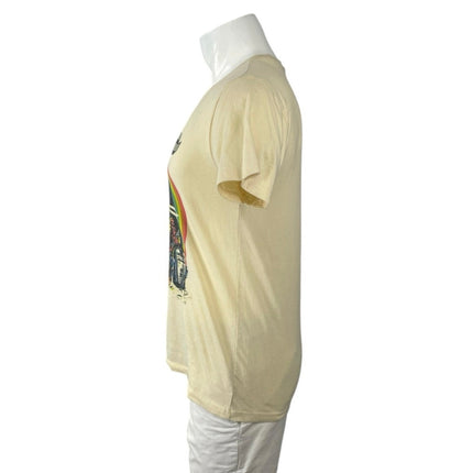 Star Wars Men's Cream Retro Rainbow Classic Short Sleeve T Shirt Tee Top Size L