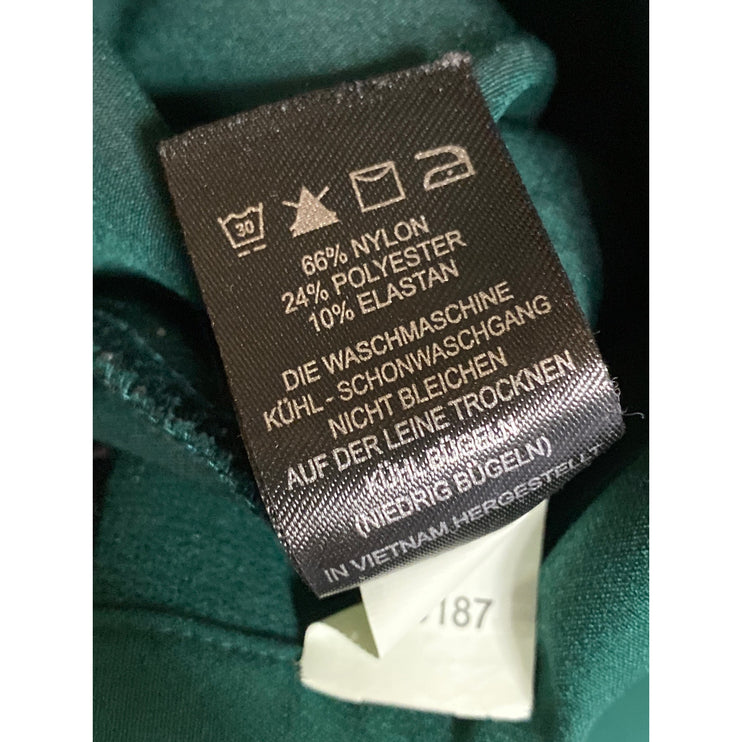 Rachel Zoe Women's Green High Rise Bootcut Flare Wide Leg Trousers Dress Pants 8
