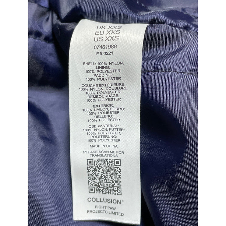 Collusion Men's Purple Colorblock Long Sleeve Parka Snow Ski Jacket Size XXS