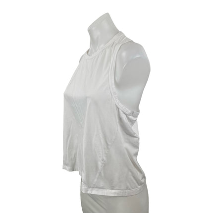 YPB Your Personal Best Women White Racerback Workout Athletic Tank Top Size M