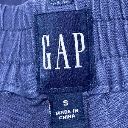 Gap Women's Blue High Waisted Tapered Carrot Jogger Career Trousers Pants Size S