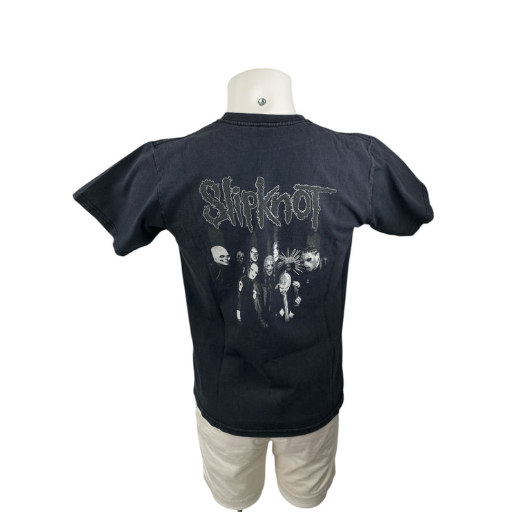 Demon Night Slipknot Men's Black Skull Metal Rock Band T Shirt Tee Top Size M