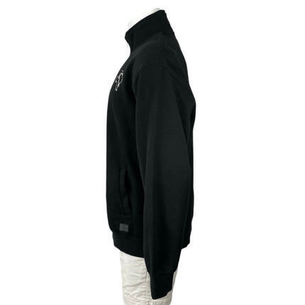 Landway Rockridge Mens Black Logo Mock Neck Long Sleeve Sweater Sweatshirt Top L