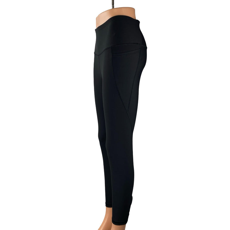 Old Navy Active Women's Black High Rise Yoga Running Athletic Leggings Pants M