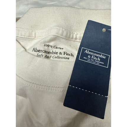 Abercrombie & Fitch Cannes Sailing French Riviera Sunset Beige Tshirt Tee Top XS