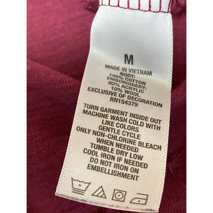 Aeropostale Men's Red Aero 87 Short Sleeve Crew Neck T Shirt Tee Top Size M