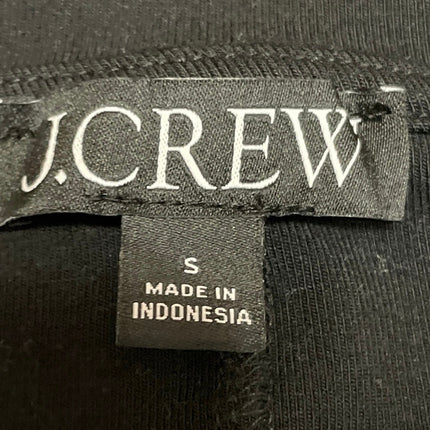 J.Crew Women's Black Short Sleeve Basic Casual Crew Neck T Shirt Tee Top Size S