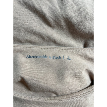 Abercrombie & Fitch Soft Matte Seamless Long Sleeve Crew Neck Bodysuit Top Sz S