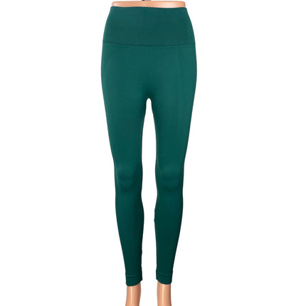 Set Active Women's Green High Rise Yoga Workout Athletic Leggings Pants Size S