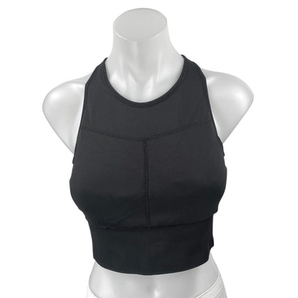 Lululemon Black Sleeveless Racerback Yoga Workout Athletic Sports Bra Crop Top 4