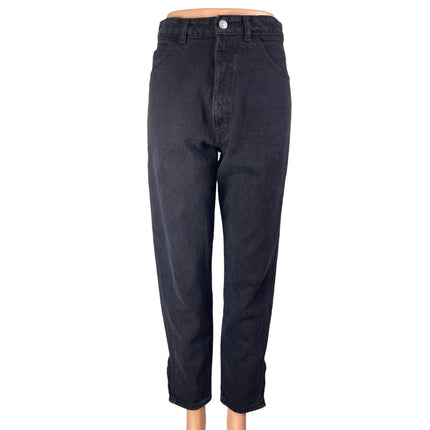 Gap The Work Force Black High Waisted Straight Skinny Denim Jeans Pants Size 10
