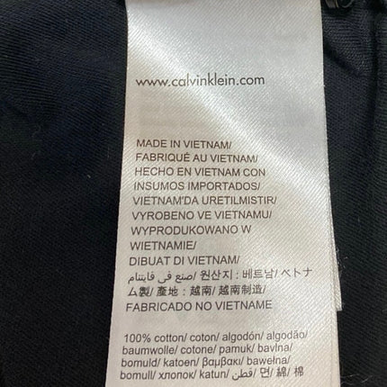 Calvin Klein Men's Black Liquid Cotton Golf Short Sleeve Polo Shirt Top Size M