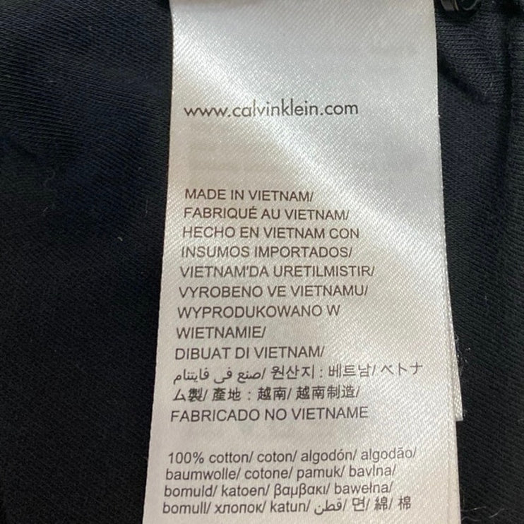 Calvin Klein Men's Black Liquid Cotton Golf Short Sleeve Polo Shirt Top Size M