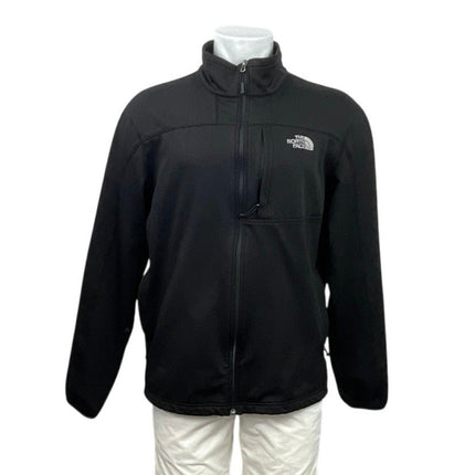 The North Face Nimble Men's Black Softshell Full Zip Outdoor Coat Jacket Size XL