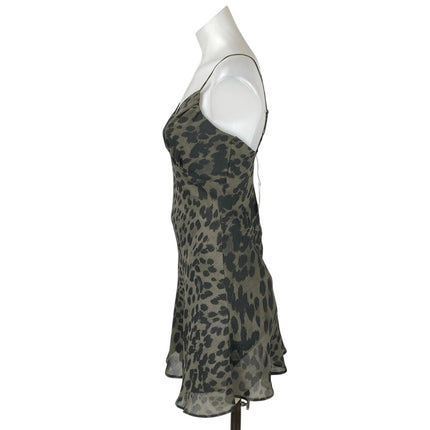 NEW Topshop Multicolor Leopard Animal Print Sleeveless Cami Mini A-line Dress 2