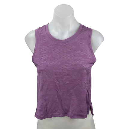 Lululemon Women's Purple Sleeveless Yoga Gym Athletic Activewear Crop Tank Top 4