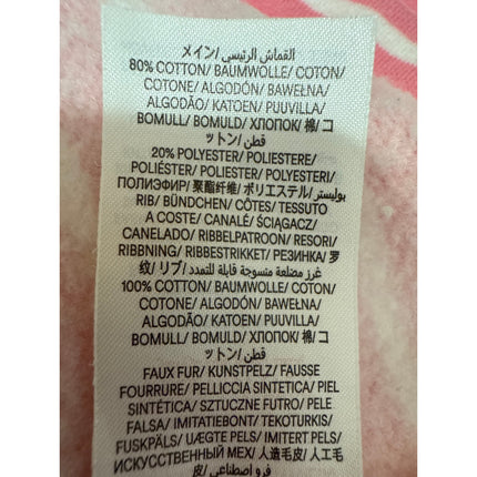 Mini Boden Kids Applique Striped Pocket Long Sleeve T Shirt Tee Top Size 4-5Y