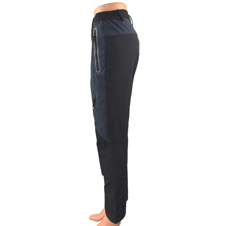 Outdoor Sports Women's Black Waterproof Colorblock Winter Ski Snow Pants Size XS