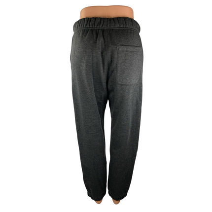 Uniqlo Gray Elastic Waist High Rise Tapered Track Jogger Trousers Sweat Pants S