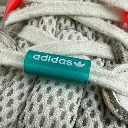 Adidas ZX Torsion Women's White Solar Red Lace Up Athletic Sneakers Shoes Sz 8.5