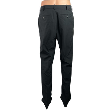 NEW Uniqlo AirSense Men's Gray High Waisted Straight Leg Trousers Dress Pants 33