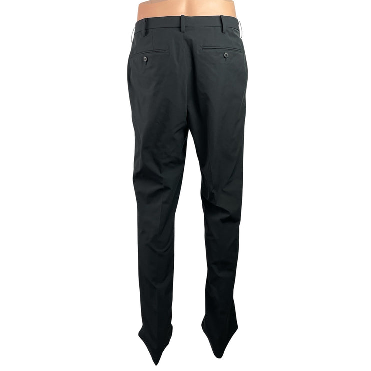 NEW Uniqlo AirSense Men's Gray High Waisted Straight Leg Trousers Dress Pants 33