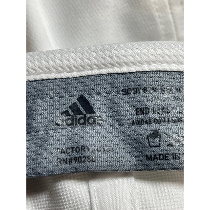 NEW Adidas Aeroready Men's White Reflective UPF 50 Adjustable Running Cap Hat OS