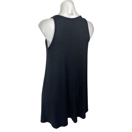 Gap Women's Black Sleeveless Cami Camisole Mini Swing Tank Shift Dress Size XS