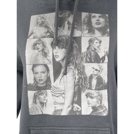 Taylor Swift The Eras Tour Black Long Sleeve Hoodie Sweater Sweatshirt Top Sz M