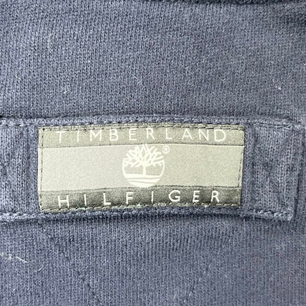 Timberland x Tommy Hilfiger Unisex Blue Hoodie Pullover Sweatshirt Sweater Top L