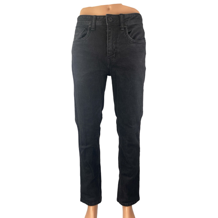 The Perfect Jean Mens Black High Rise Slim Fit Skinny Denim Jeans Pants Size 31